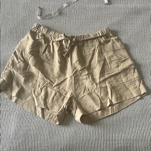 NWOT Old Navy Lightweight Tan Drawstring Shorts